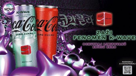 Coca-Cola se veze na vlně K-Popu. Ochutnejte limitovanou edici nápojů plných chuti bez špetky cukru.