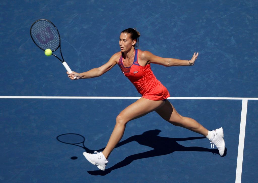 Italka Flavia Pennettaová na tenisovém US Open 2013