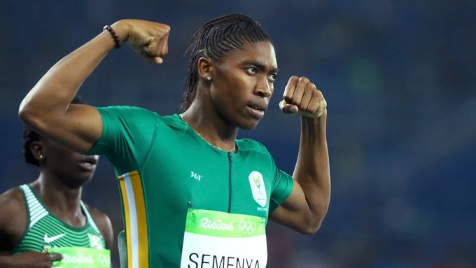Caster Semenyaová vyhrála v běhu na 800 metrů dvě olympiády a třikrát mistrovství světa.