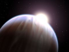 Umělecká vize exoplanety HD 189733b
