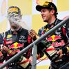 VC Belgie: Vettel a Webber