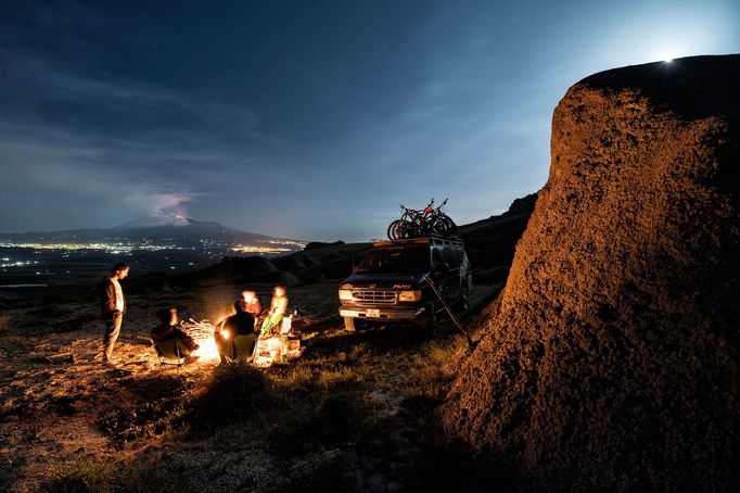 Fotoreportáž Milana Štáfka: Cyklistická expedice 3volcanos