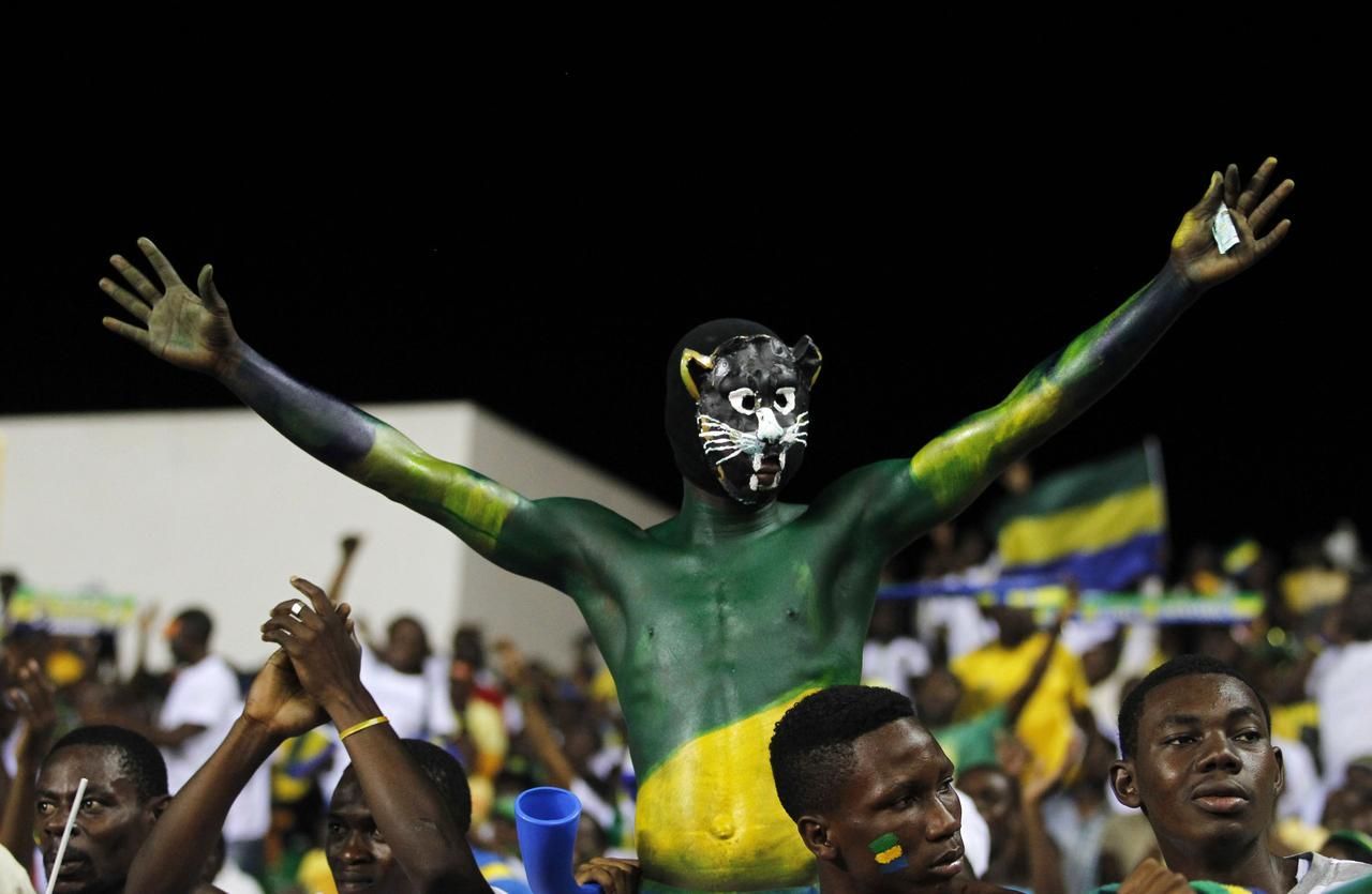 Mistrovství Afriky - fanoušek Gabon