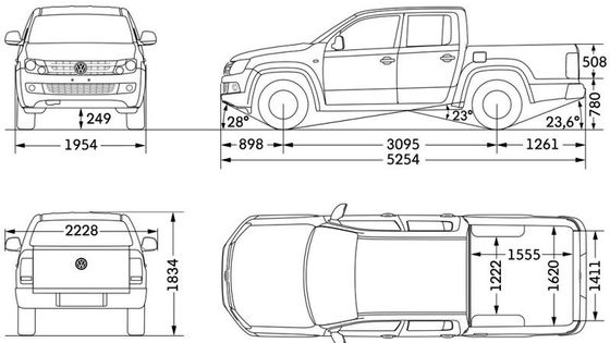 První jízdy s novým VW Amarok