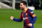 Messi oslavil další zápis do rekordních tabulek dvěma góly