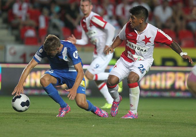 SL, Slavia-Liberec: Aldo Baéz (26)