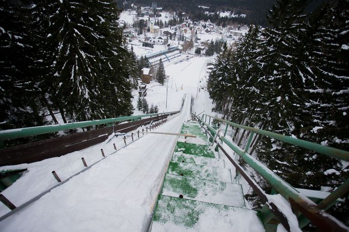 Skokanské můstky Harrachov