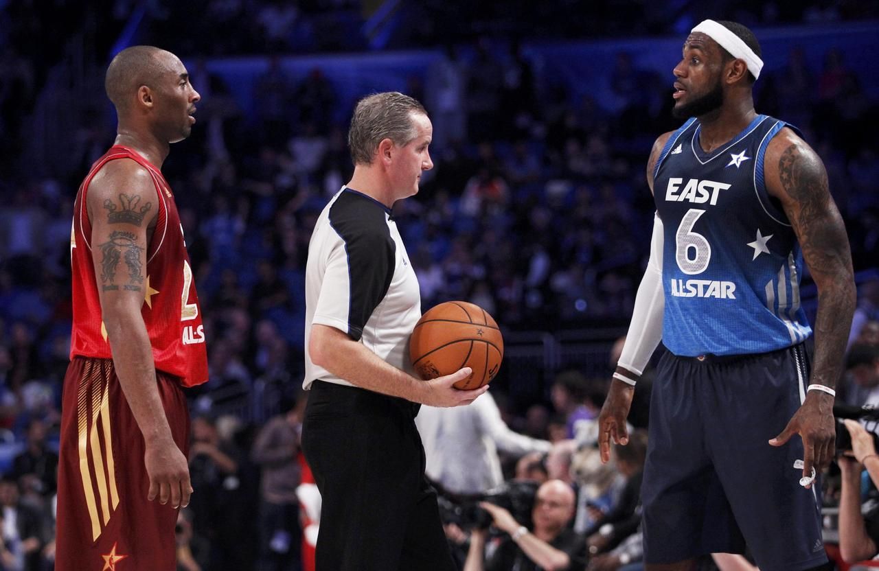 All Star Game NBA: Kobe Bryant a LeBron James