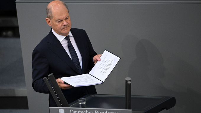 Německý kancléř Olaf Scholz