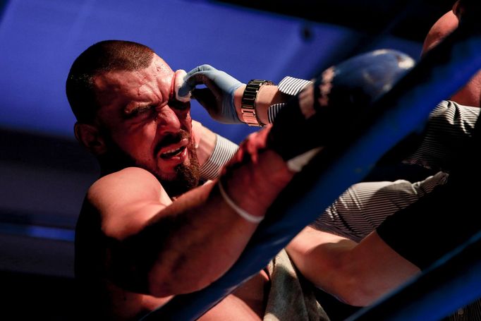 Den rváčů v Plzni - Pavel Šour vs. Václav Pejsar (box, těžká váha)