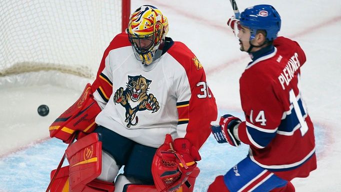 Tomáš Plekanec v dresu Montrealu v zámořské NHL.