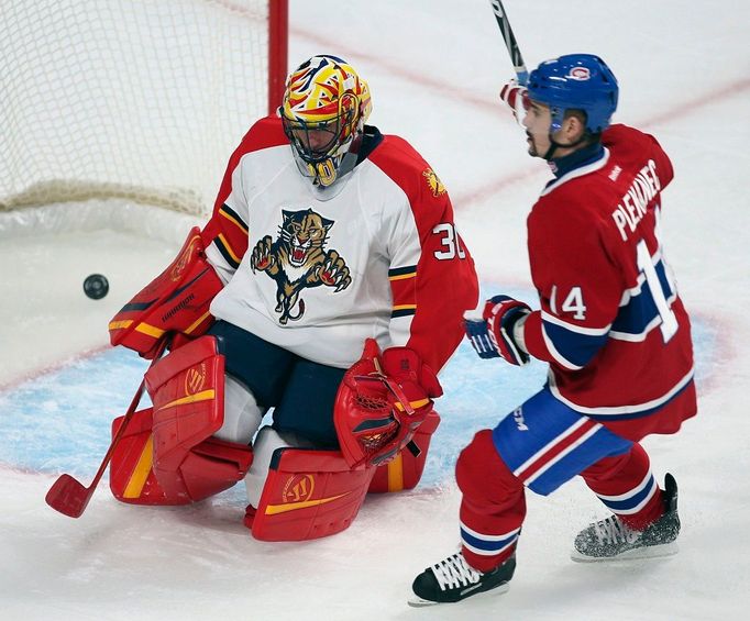 Tomáš Plekanec v dresu Montrealu v zámořské NHL.