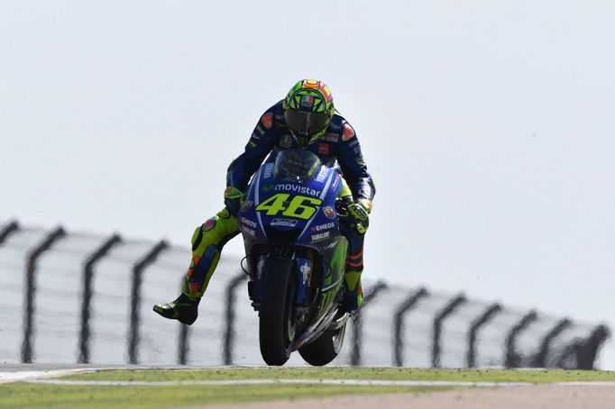 MotoGP, 2017, VC Aragonie: Valentino Rossi, Yamaha