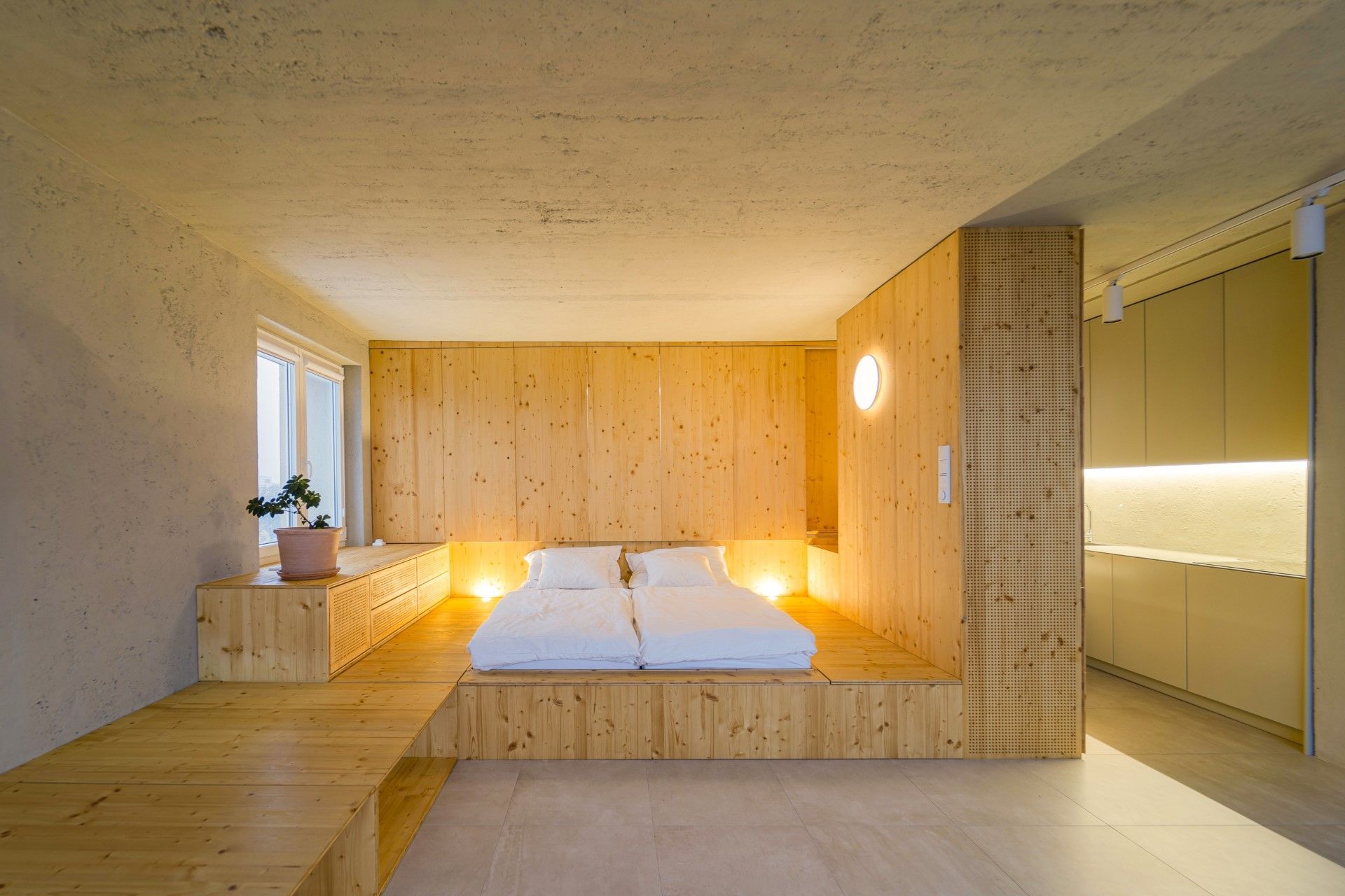 Panelákový byt se saunou