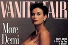 Obálka, kterou to v roce 1991 vše začalo. Demi Moore je na ní v sedmém měsíci těhotenství.