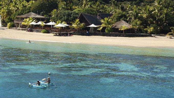 pláž na Fidži