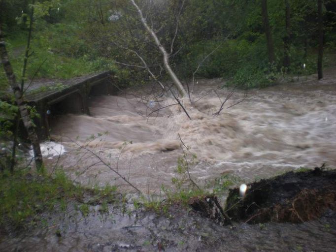 Těrlicko - Hradiště, řeka Stonávka.