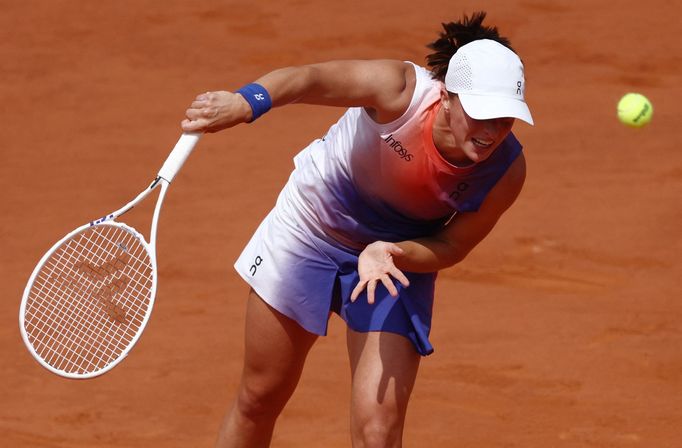 Iga Šwiateková ve finále Roland Garros 2024