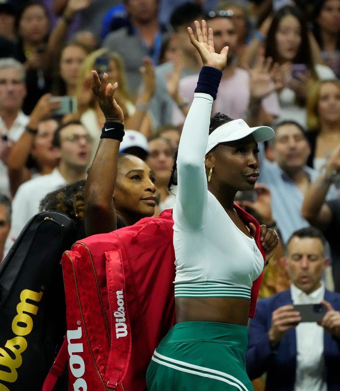 US Open 2022, 4. den (Serena, Venus Williamsová)