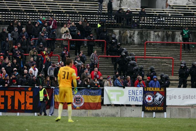 Příprava, Sparta - Trenčín: fanoušci Sparty