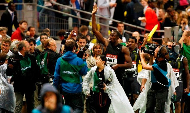 Usain Bolt v Paříži