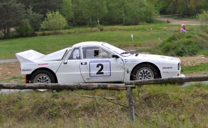 Ville Silvasti, Lancia 037 Rally na Rallye Šumava Klatovy 2019