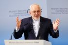 Íránský ministr zahraničí: Jaderné zbraně nikdy nevyrobíme. Špatně ale reagujeme na výhrůžky