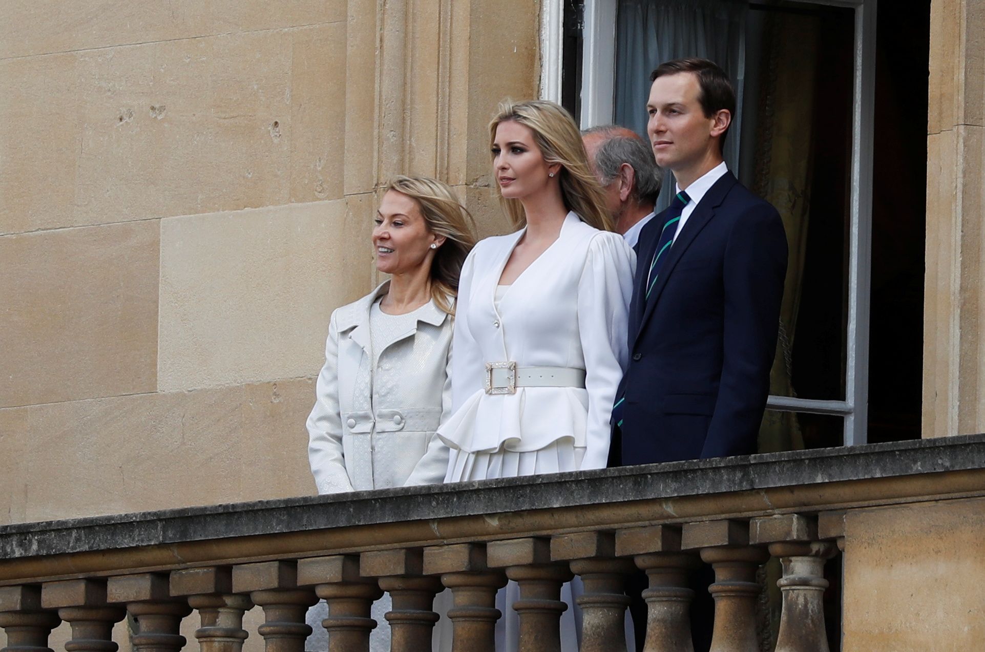 Donald Trump na státní návštěvě Velké Británie