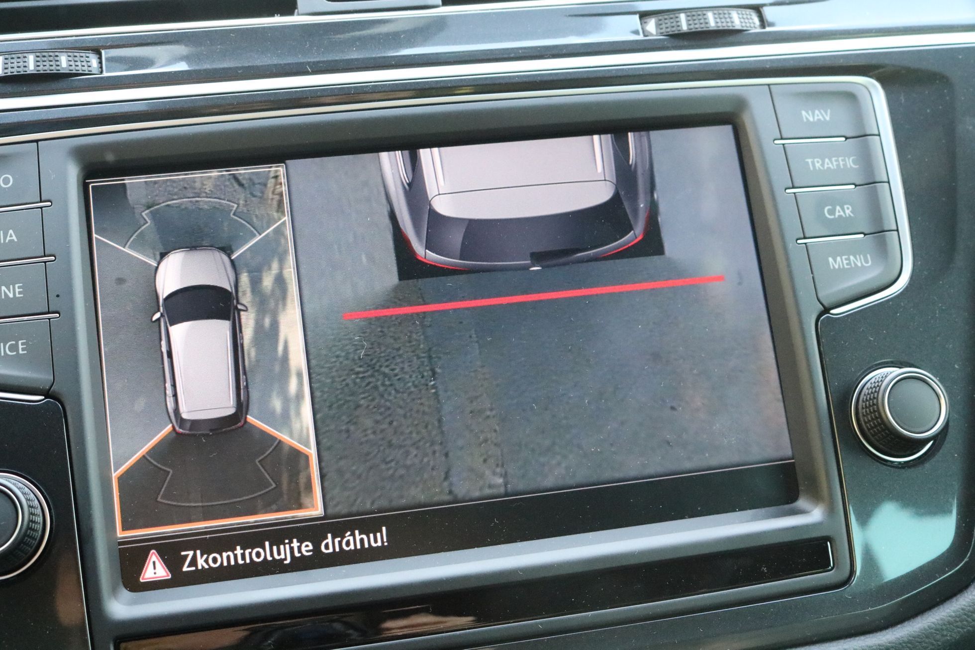 Kodiaq - detaily - obraz z kamer