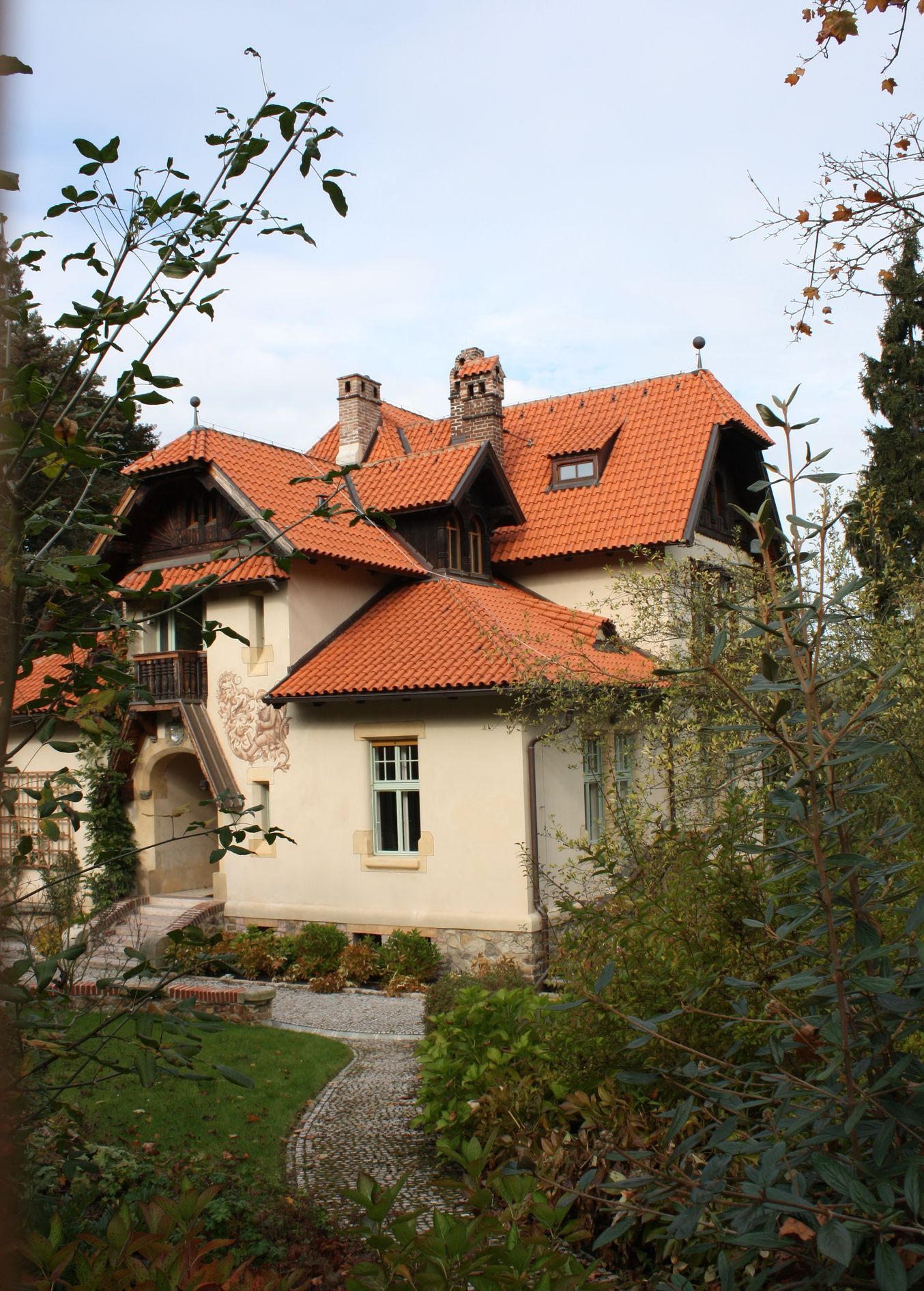 Frantova vila, Dobřichovice