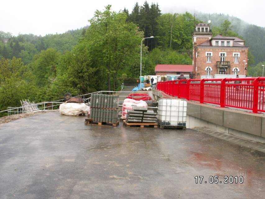 Povodně - Bystřička - 2010