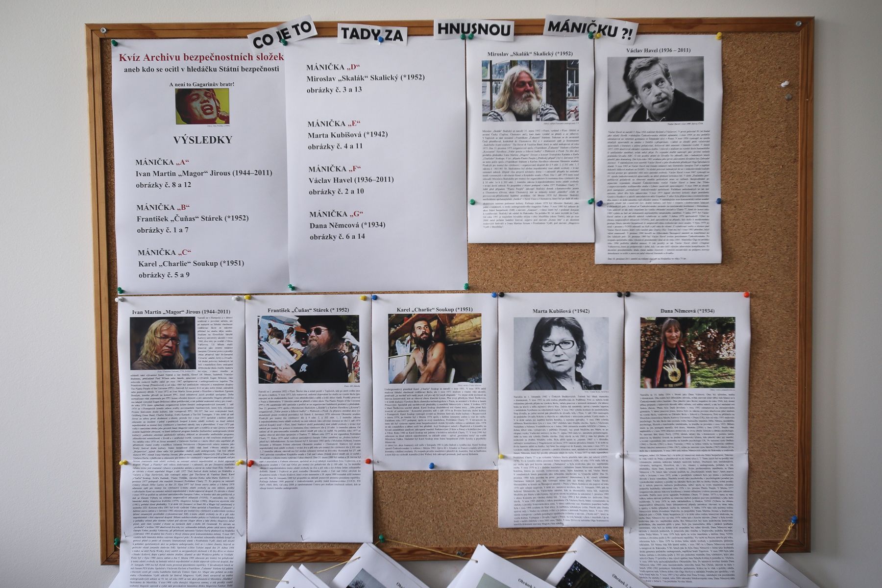Den archivů 2016 - Archiv bezp. složek a Karolinum