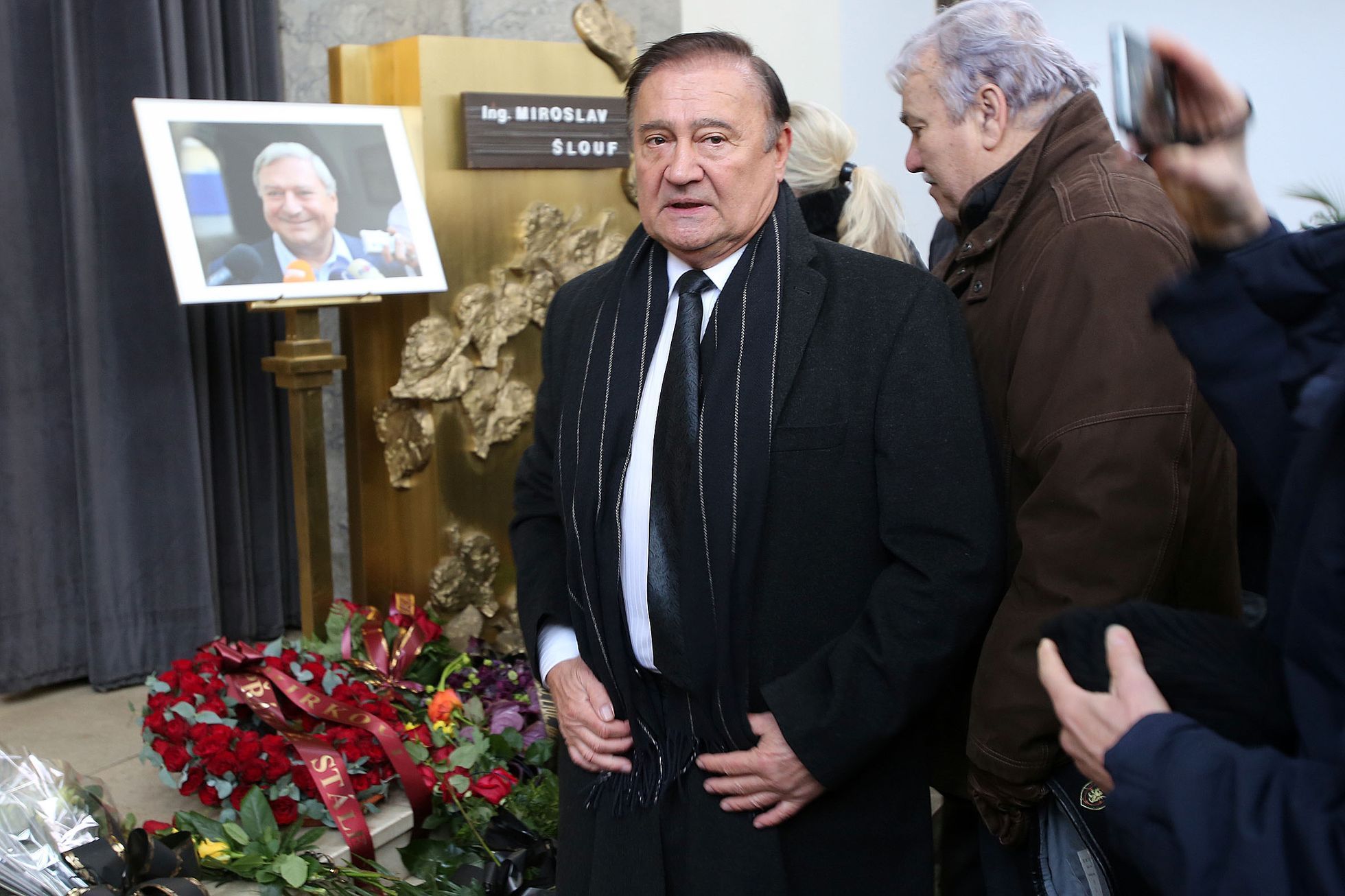 Pohřeb Miroslava Šloufa