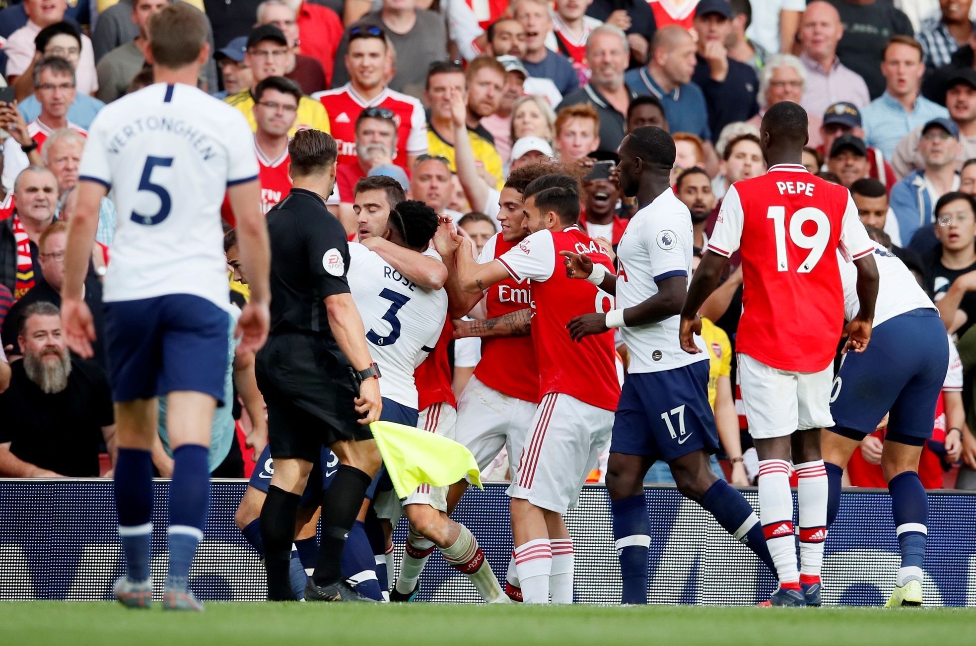 Arsenal vs. Tottenham, Premier League
