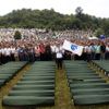 Srebrenica - pohřeb
