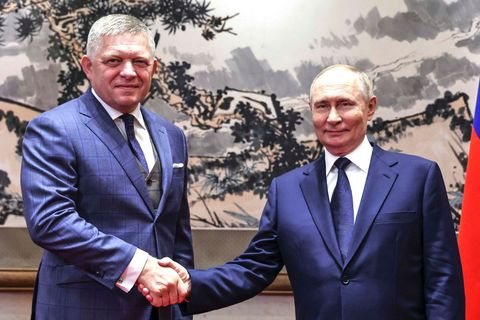 Putin, Fico, Čína