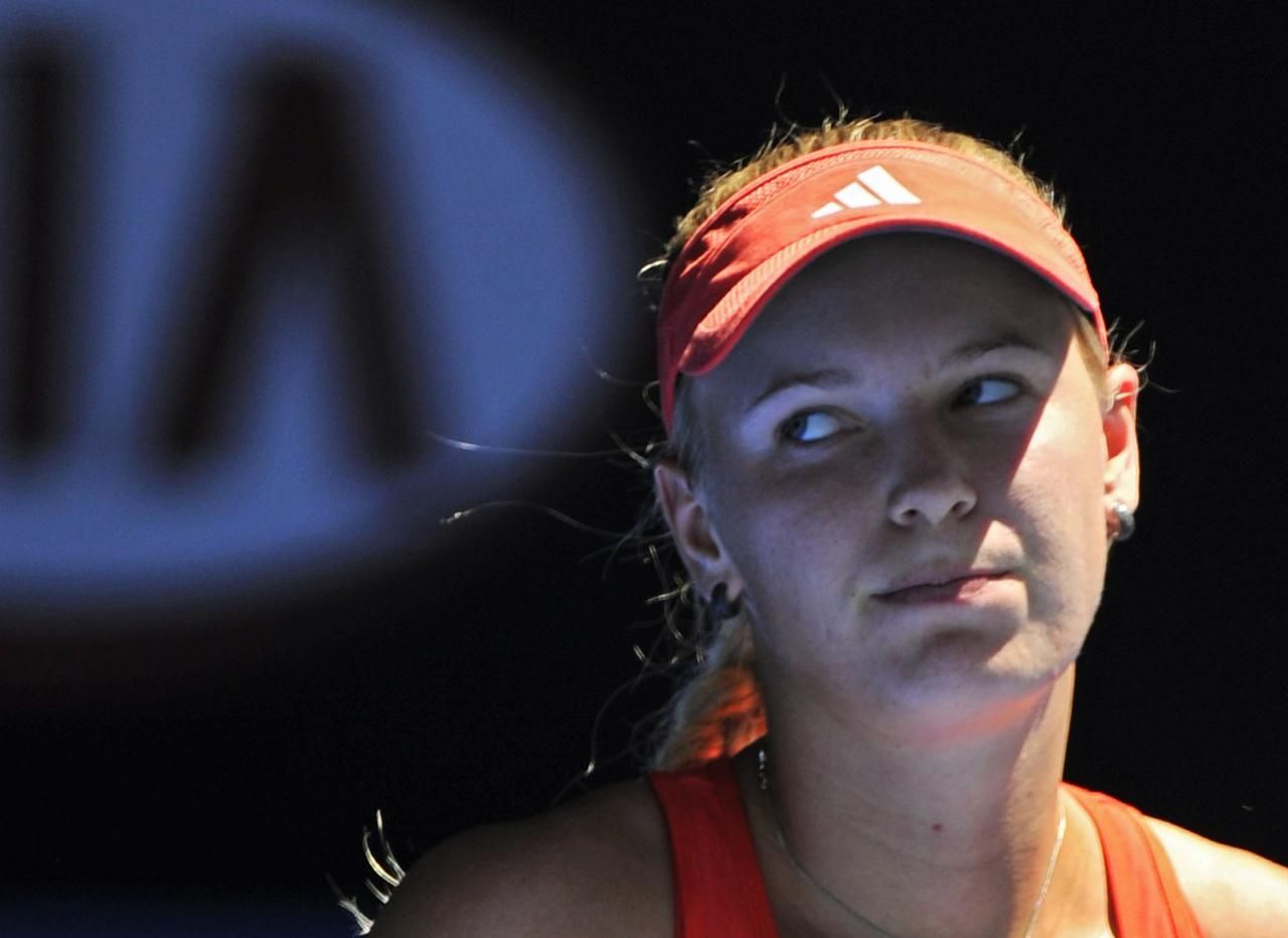 Australian Open: Caroline Wozniacki (smutek)
