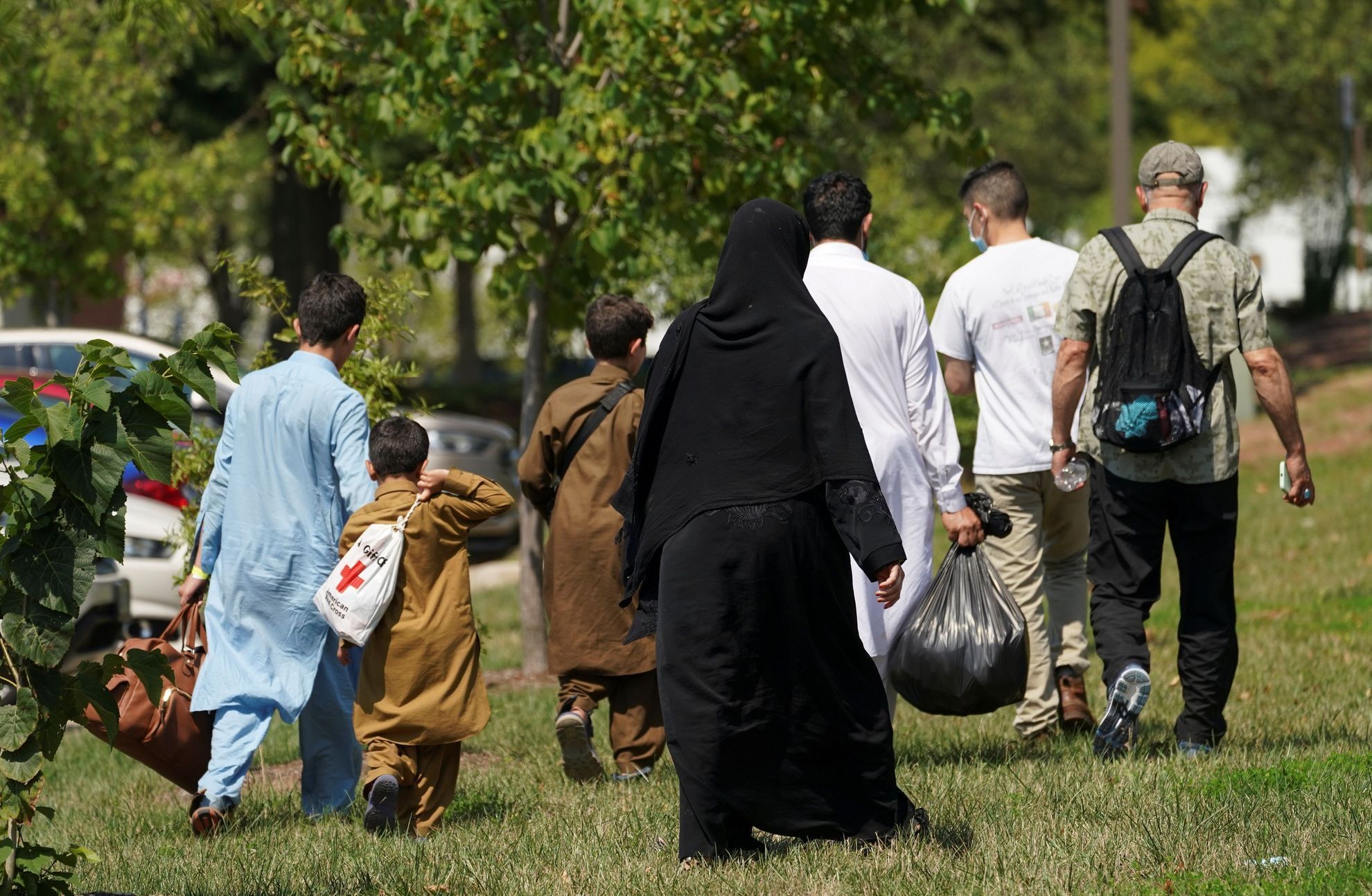 afghánci, USA, uprchlíci