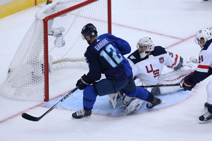 Marián Gáborík a Jonathan Quick