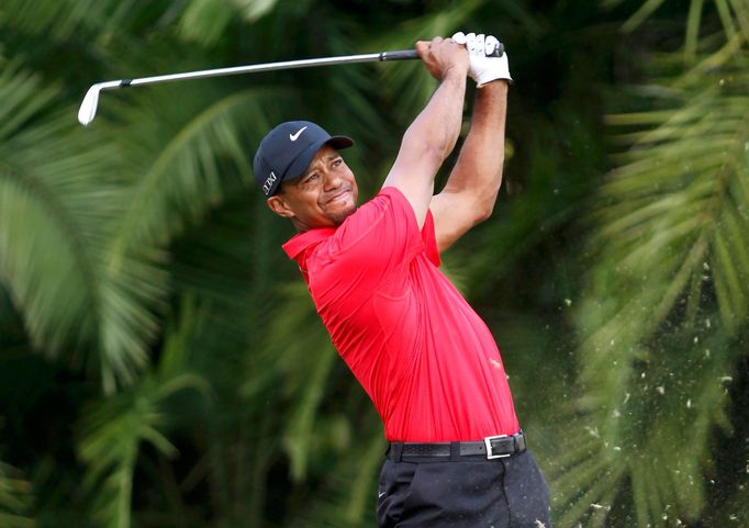 Tiger Woods na WGC-Cadillac Championship na Floridě