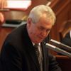 Prezident Zeman před poslanci