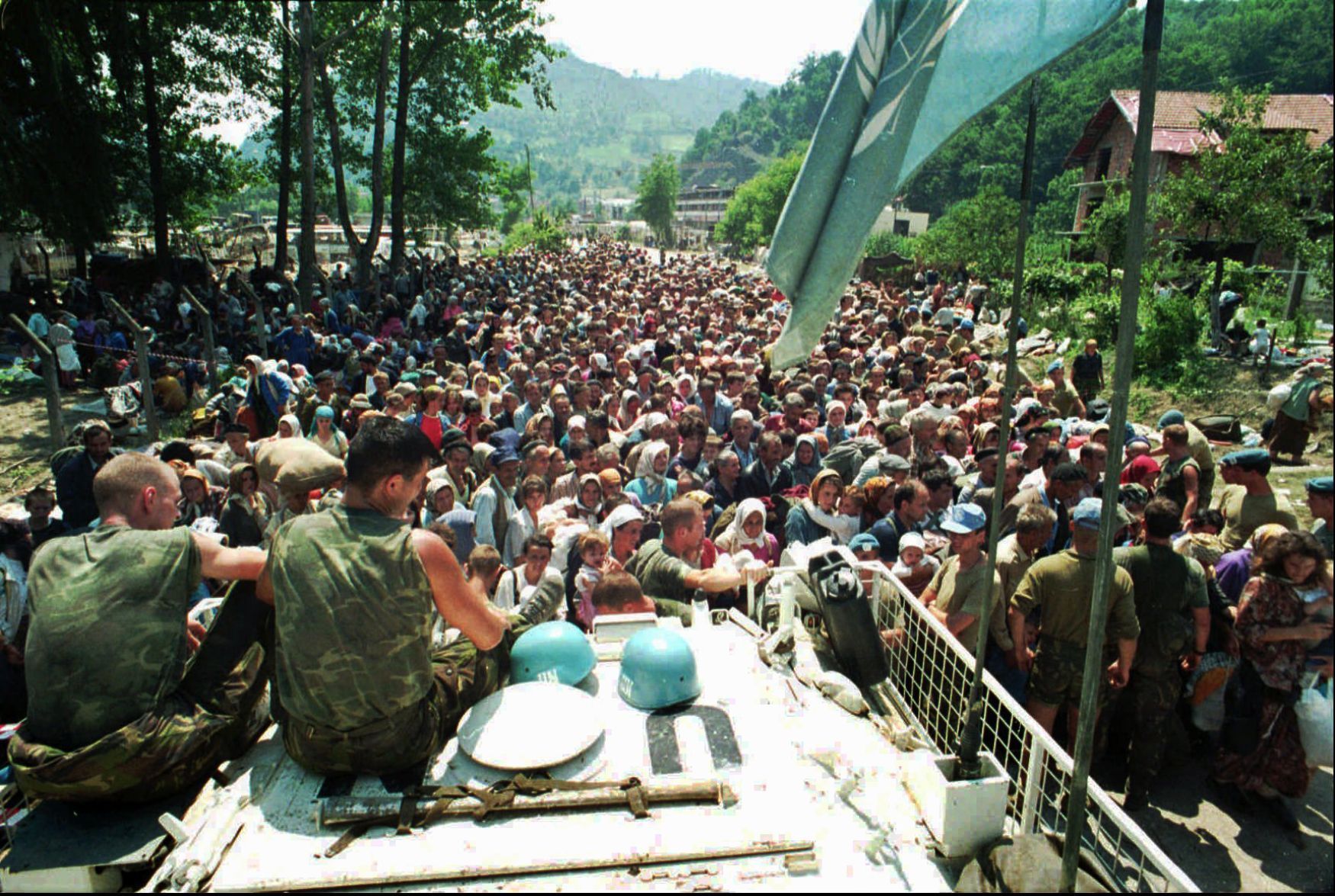 Fotogalerie / Výročí masakru / Srebrenica/ ČTK / 4