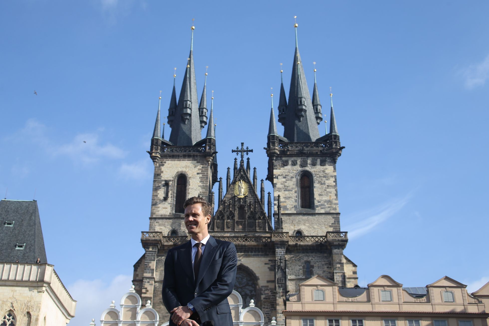 Roger Federer v Praze