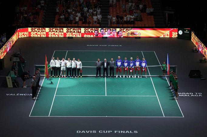 Španělsko - Česko, Davis Cup 2023