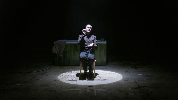 Jan Bárta v inscenaci Město světla.