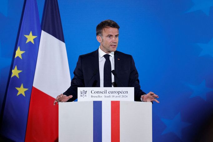 Francouzský prezident Emmanuel Macron