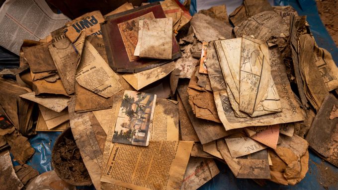 Nalezené dokumenty v Terezíně
