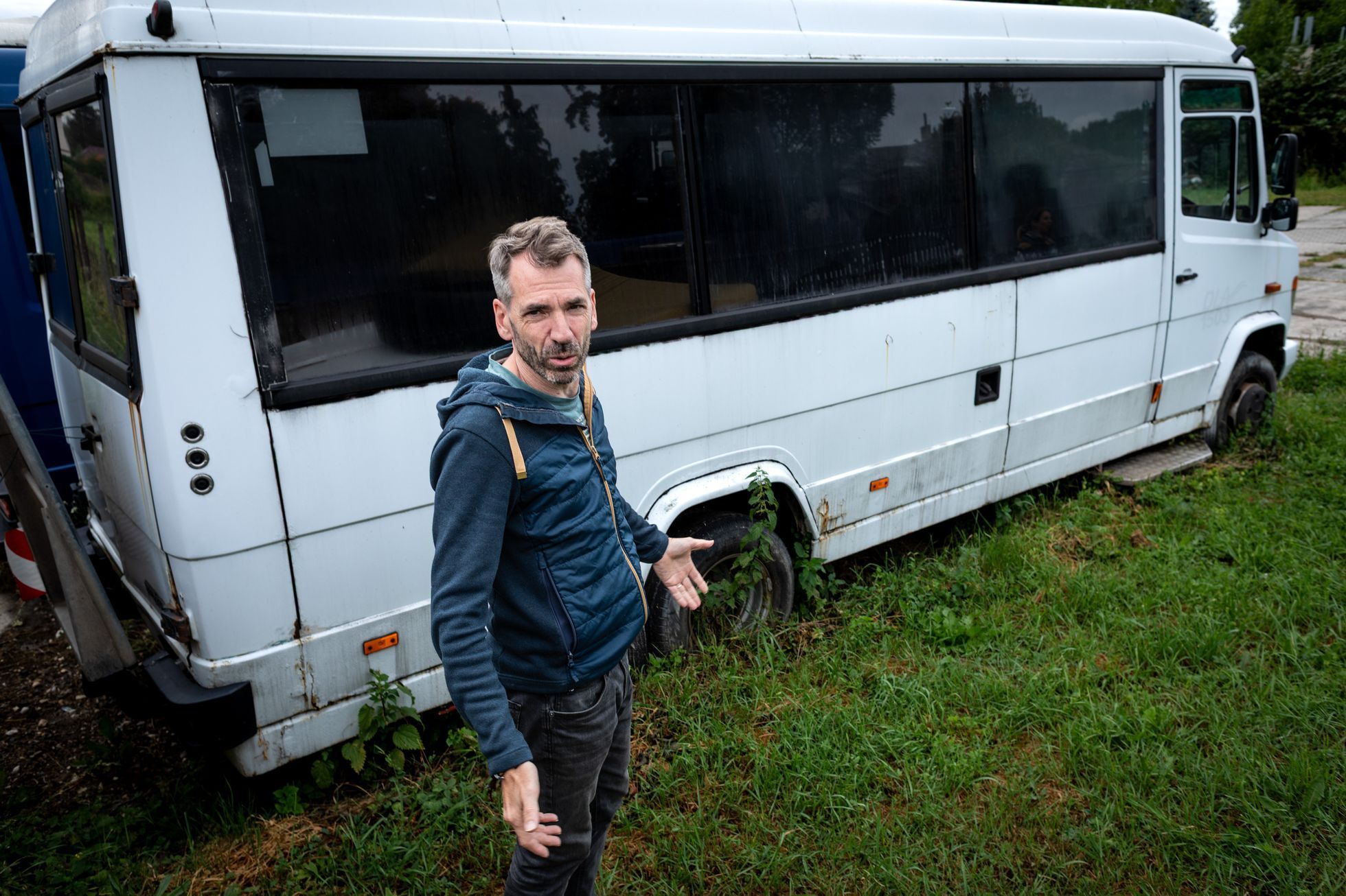 rychtaříková, rychtařík, obytná auta, nomádi, cestování, dodávka