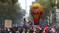 Strikes and anti-government protests called by French unions in France