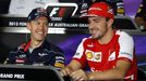 Formule 1: Sebastian Vettel a Fernando Alonso